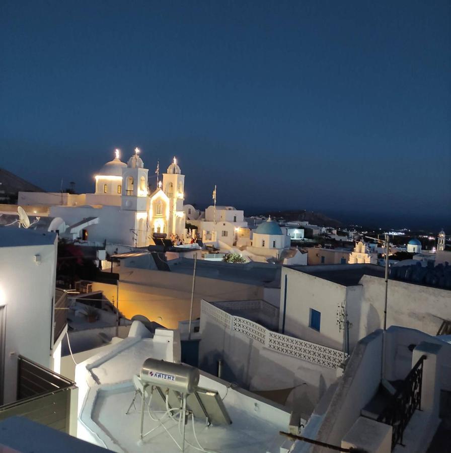 Aegean Sea View House In Traditional Village Megalochori (Santorini) Exterior foto