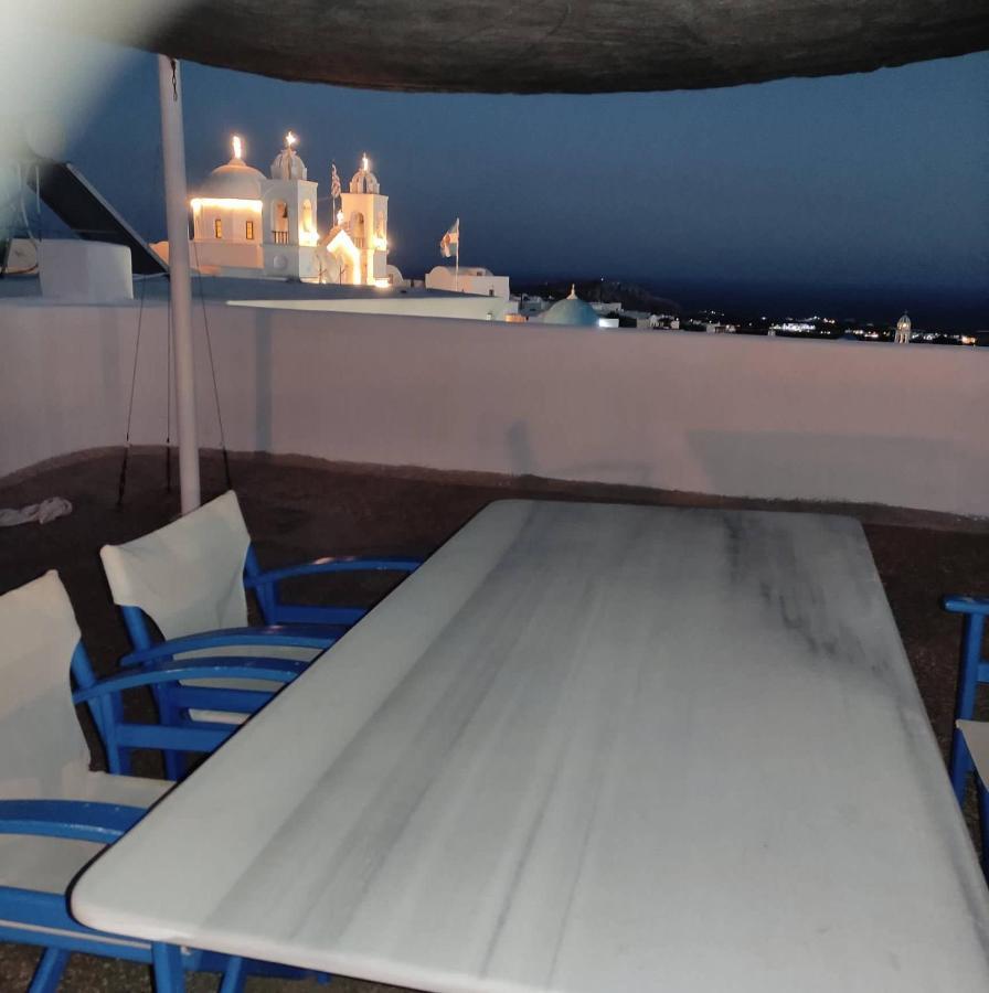 Aegean Sea View House In Traditional Village Megalochori (Santorini) Exterior foto