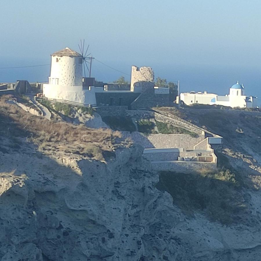 Aegean Sea View House In Traditional Village Megalochori (Santorini) Exterior foto